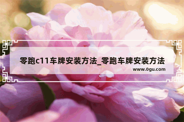 零跑c11车牌安装方法_零跑车牌安装方法