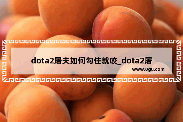 dota2屠夫如何勾住就咬_dota2屠夫怎么玩DOTA2屠夫玩法与出装推荐
