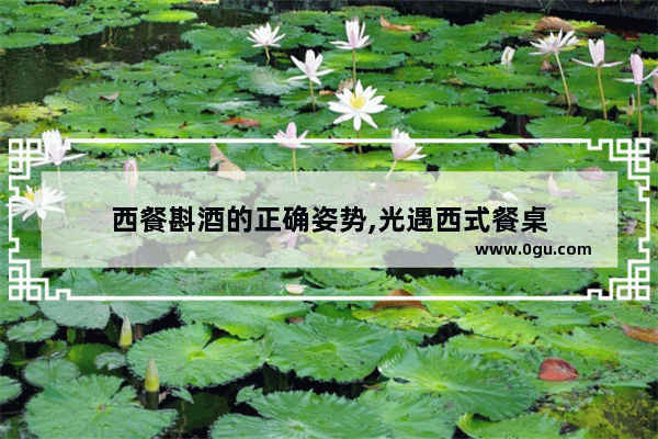 西餐斟酒的正确姿势,光遇西式餐桌