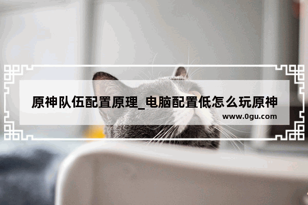 原神队伍配置原理_电脑配置低怎么玩原神