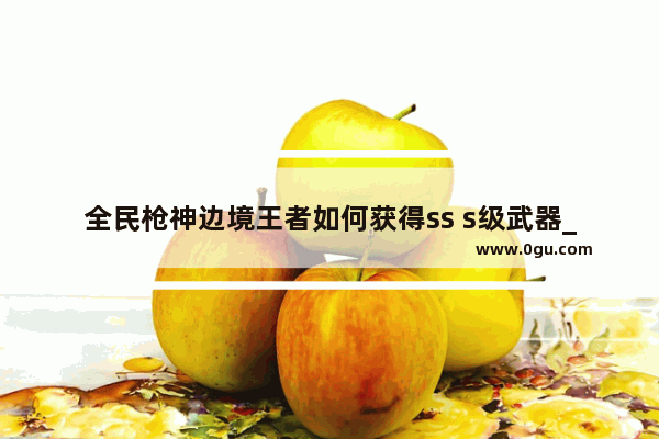 全民枪神边境王者如何获得ss s级武器_DNF最好的史诗斧头是哪把