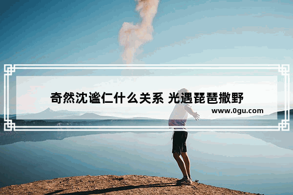 奇然沈谧仁什么关系 光遇琵琶撒野