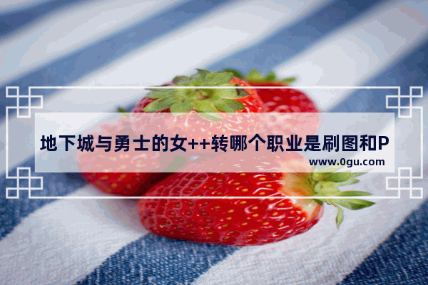 地下城与勇士的女++转哪个职业是刷图和PK都比较厉害的 地下城与勇士狙击大战技巧