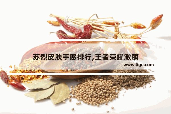 苏烈皮肤手感排行,王者荣耀激萌