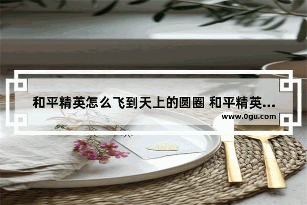 和平精英怎么飞到天上的圆圈 和平精英的出生岛气球在哪