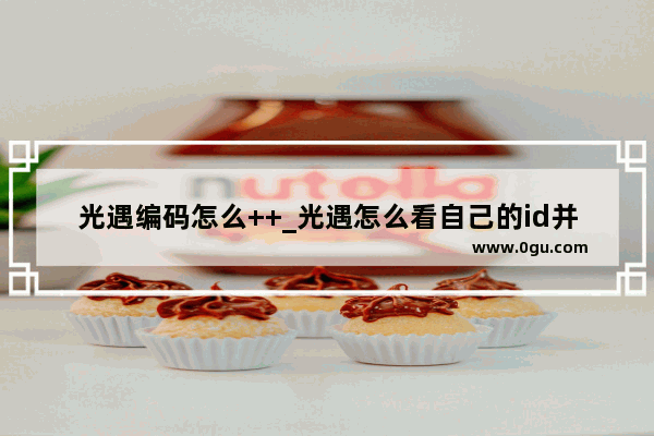 光遇编码怎么++_光遇怎么看自己的id并++