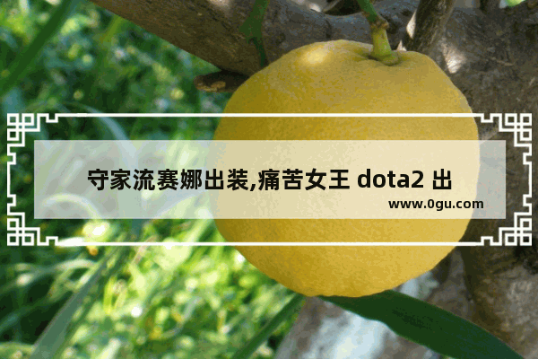 守家流赛娜出装,痛苦女王 dota2 出装
