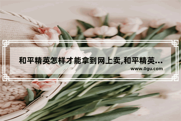 和平精英怎样才能拿到网上卖,和平精英哪里有贩卖机