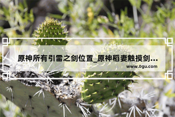 原神所有引雷之剑位置_原神稻妻触摸剑柄解密