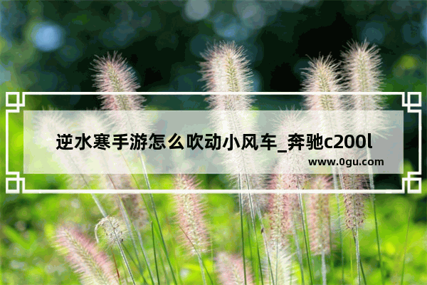 逆水寒手游怎么吹动小风车_奔驰c200l自然通风怎么开