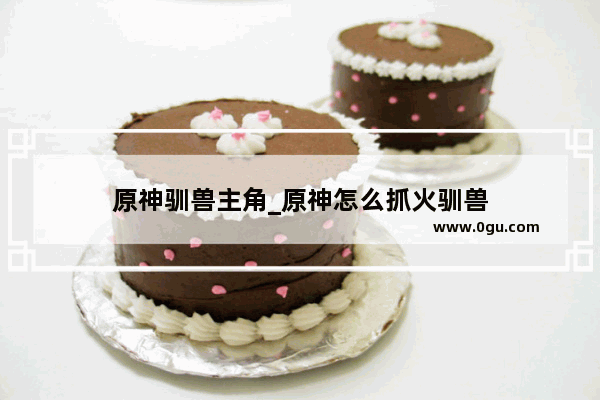 原神驯兽主角_原神怎么抓火驯兽