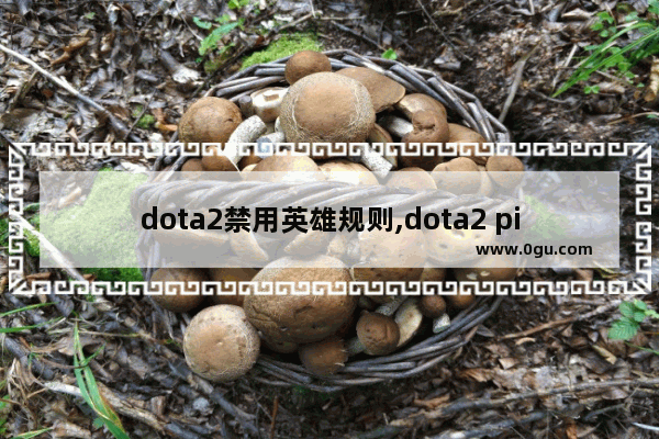 dota2禁用英雄规则,dota2 pick