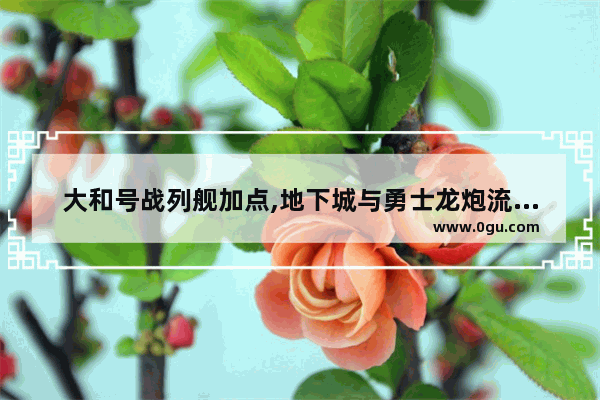 大和号战列舰加点,地下城与勇士龙炮流加点