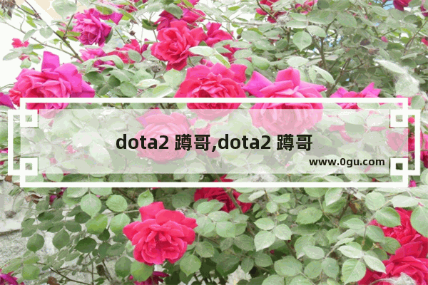dota2 蹲哥,dota2 蹲哥