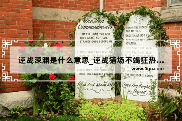 逆战深渊是什么意思_逆战猎场不竭狂热死神死神猎手怎么样卡无限狂热