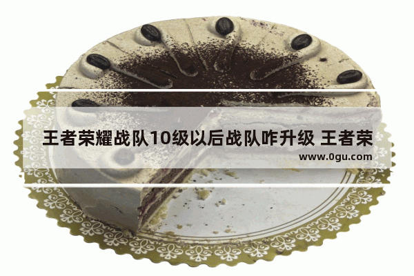 王者荣耀战队10级以后战队咋升级 王者荣耀战队更新