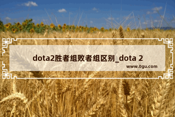dota2胜者组败者组区别_dota 2 ti10比赛赛制