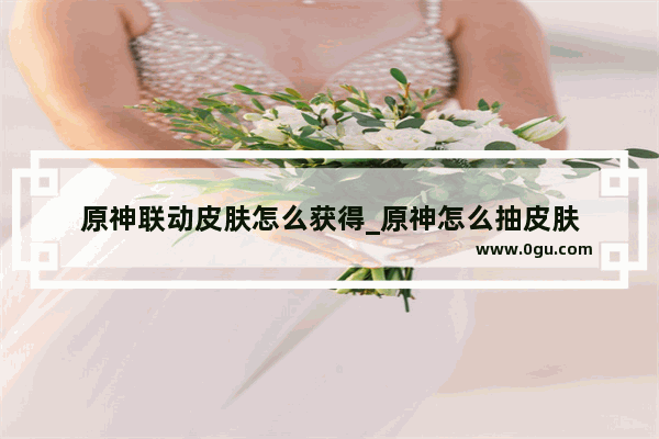 原神联动皮肤怎么获得_原神怎么抽皮肤