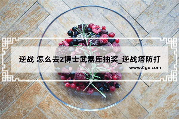 逆战 怎么去z博士武器库抽奖_逆战塔防打无尽第几关开始捡箱子
