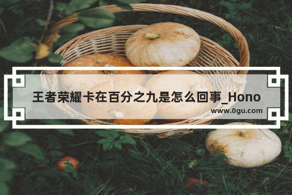 王者荣耀卡在百分之九是怎么回事_Honor 9 Lite打王者怎么样