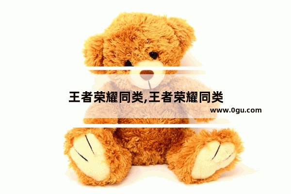 王者荣耀同类,王者荣耀同类