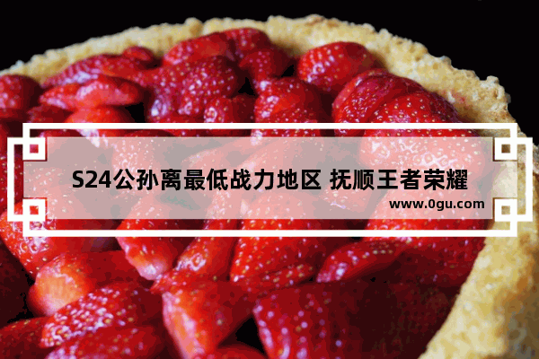 S24公孙离最低战力地区 抚顺王者荣耀