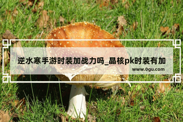 逆水寒手游时装加战力吗_晶核pk时装有加成吗
