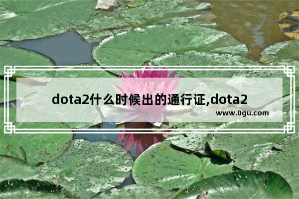 dota2什么时候出的通行证,dota2小绿本珍藏2