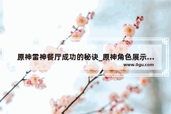 原神雷神餐厅成功的秘诀_原神角色展示柜怎么设置