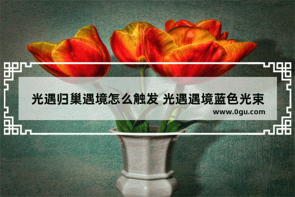 光遇归巢遇境怎么触发 光遇遇境蓝色光束