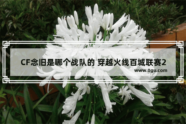 CF念旧是哪个战队的 穿越火线百城联赛2015