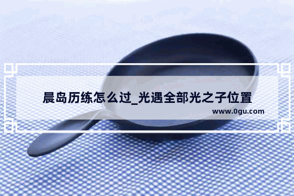 晨岛历练怎么过_光遇全部光之子位置