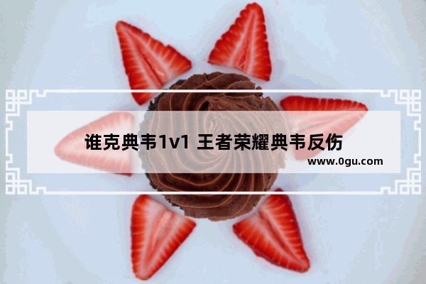 谁克典韦1v1 王者荣耀典韦反伤