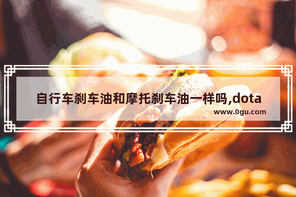 自行车刹车油和摩托刹车油一样吗,dota2单车淘宝