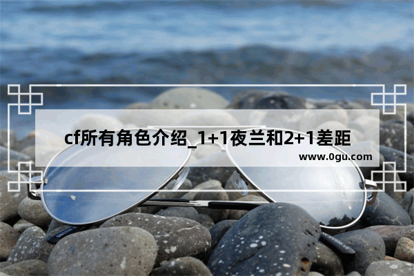 cf所有角色介绍_1+1夜兰和2+1差距