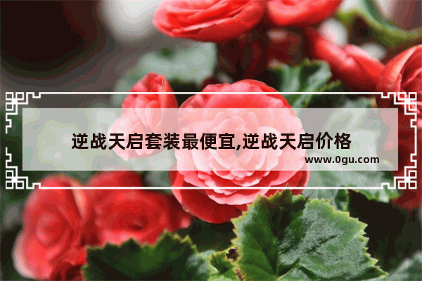 逆战天启套装最便宜,逆战天启价格