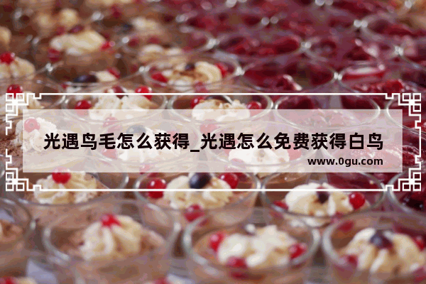 光遇鸟毛怎么获得_光遇怎么免费获得白鸟