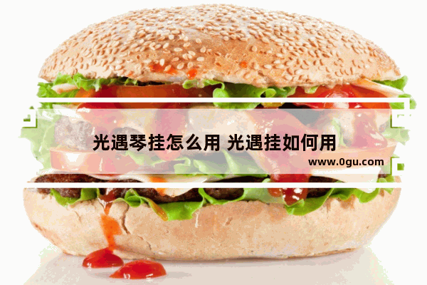 光遇琴挂怎么用 光遇挂如何用