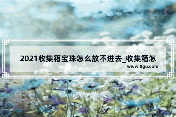 2021收集箱宝珠怎么放不进去_收集箱怎么激活