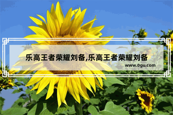 乐高王者荣耀刘备,乐高王者荣耀刘备