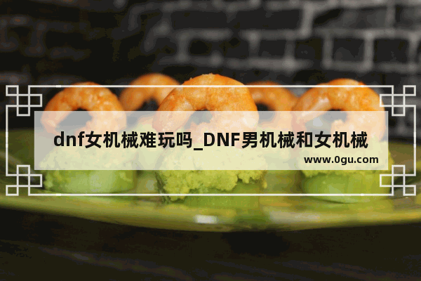 dnf女机械难玩吗_DNF男机械和女机械哪个厉害