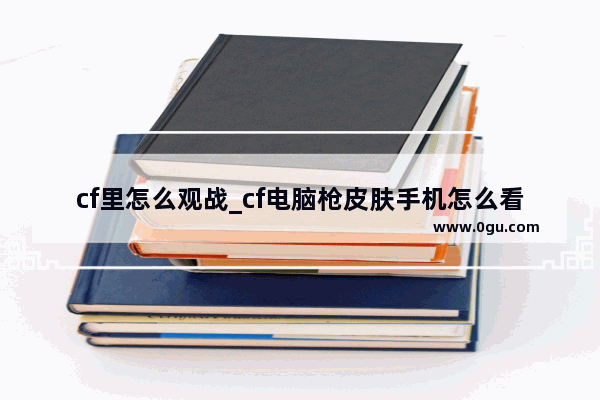 cf里怎么观战_cf电脑枪皮肤手机怎么看
