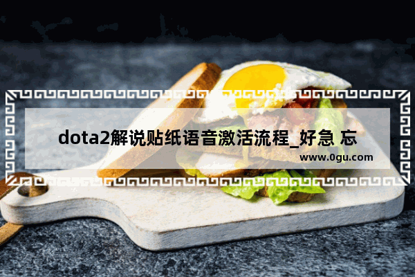 dota2解说贴纸语音激活流程_好急 忘记了dota2绑定的邮箱怎么办