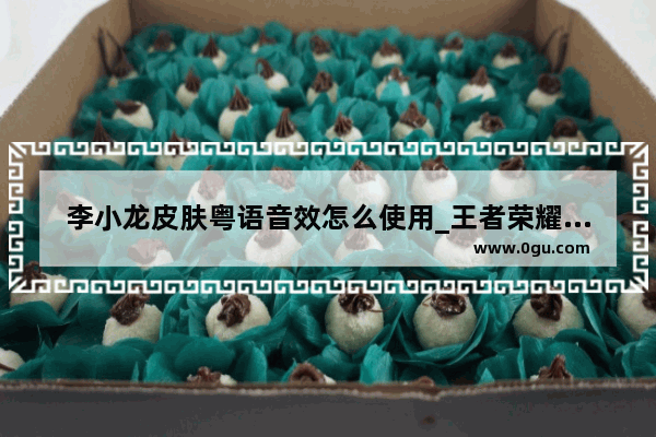 李小龙皮肤粤语音效怎么使用_王者荣耀中的芈月粤语读音