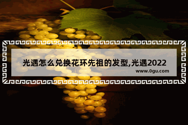 光遇怎么兑换花环先祖的发型,光遇2022花环祖先