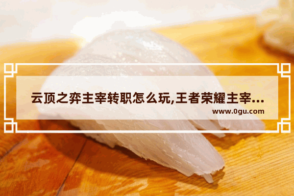 云顶之弈主宰转职怎么玩,王者荣耀主宰头像