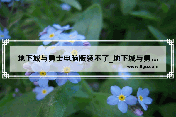 地下城与勇士电脑版装不了_地下城与勇士怎么查游戏记录