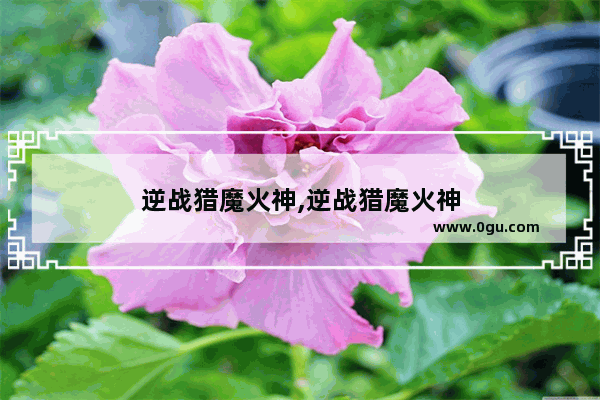 逆战猎魔火神,逆战猎魔火神