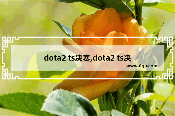 dota2 ts决赛,dota2 ts决赛
