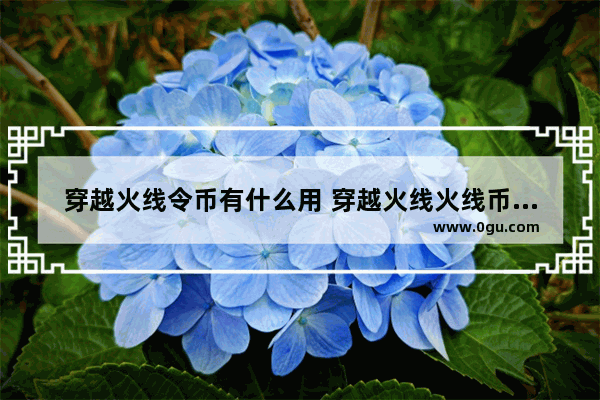 穿越火线令币有什么用 穿越火线火线币可以干嘛